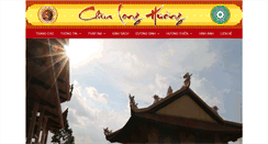 Desktop Screenshot of chualonghuong.org