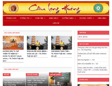 Tablet Screenshot of chualonghuong.org